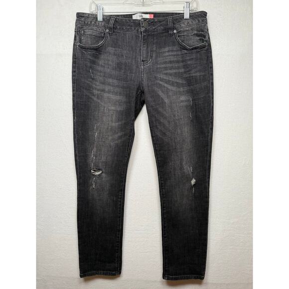 CAbi Denim - Cabi Distressed Slim Boyfriend Jeans Size 8